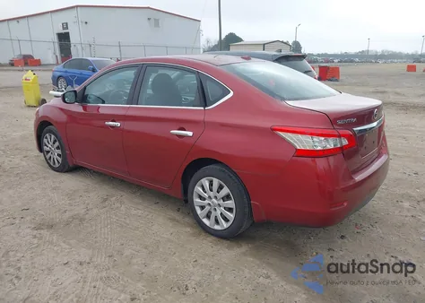 2015 Nissan Sentra Sv z USA, uszkodzony, nr VIN 3N1AB7AP1FL676734